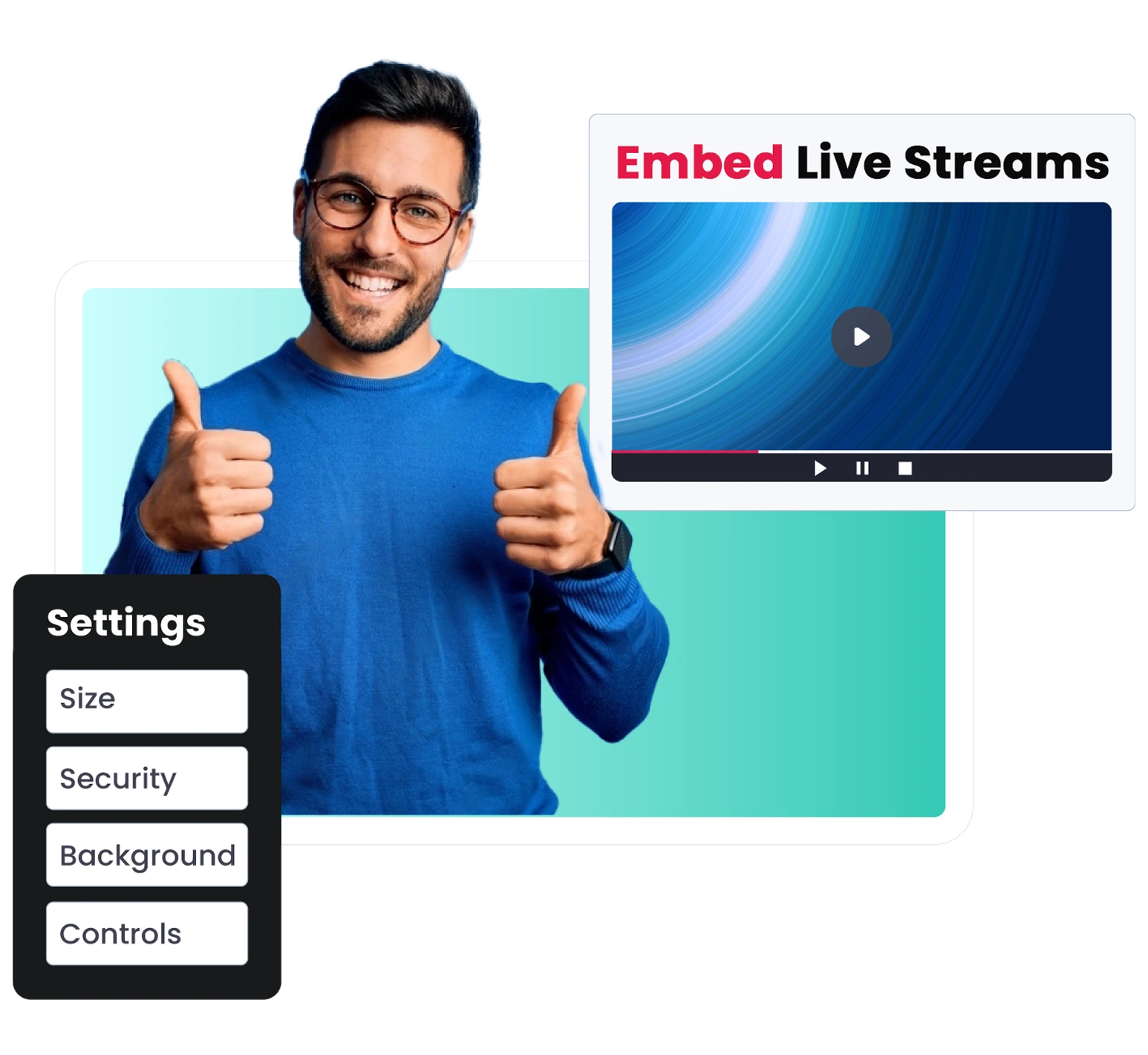 Multistream Real-time & Recorded Videos Seamlessly - OneStream Live